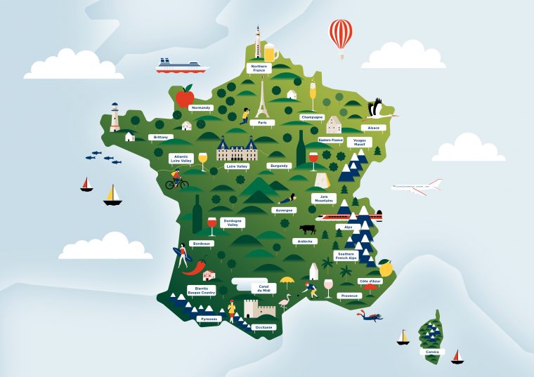 france ã©pinglã© sur carte