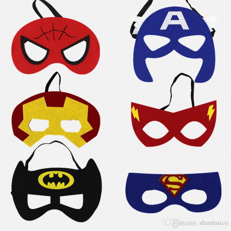 Acheter Super Héros Masques Enfants Super Héros dedans Masque A Imprimer Super Heros