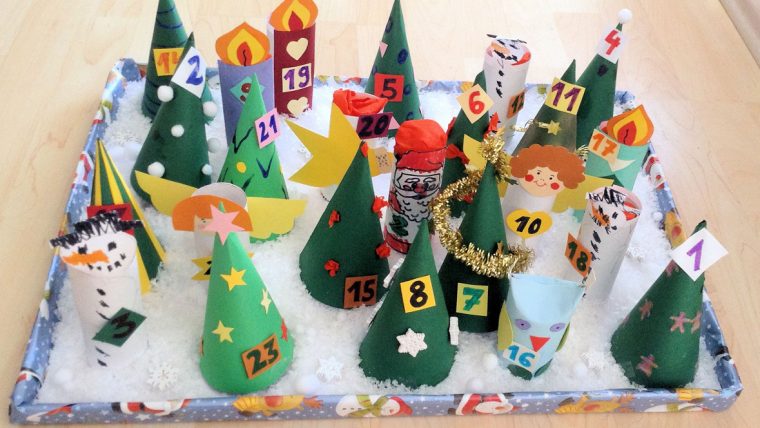 Adventskalender Basteln & Ideen concernant Adventskalender Basteln Kindern Ideen Adventskalender Basteln & Ideen concernant Adventskalender Basteln Kindern Ideen