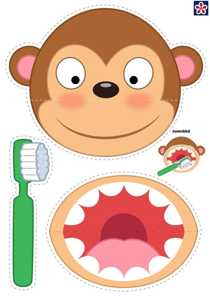 Affe Papiermodelle | Aktivitäten Für Vorschulkinder avec Bastelideen Für Vorschulkinder