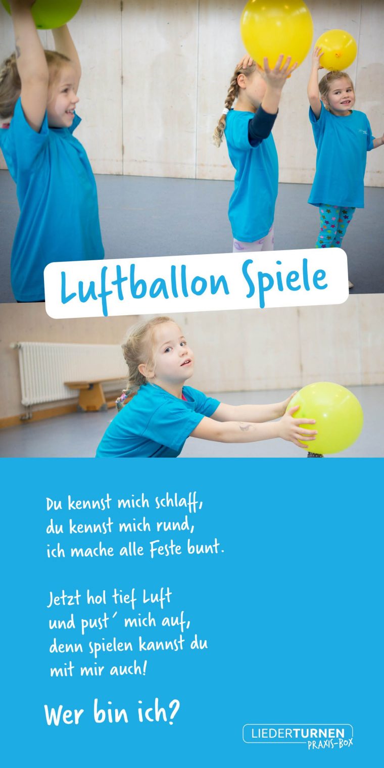 Alice Schild Krause Bewegungsspiele Mit Luftballons Im intérieur Geburtstagsspiele Kindergarten