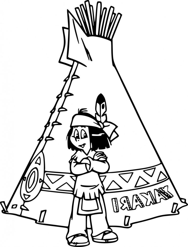 Ausmalbilder Yakari Kostenlos | Aglhk concernant Dessin De Tipi