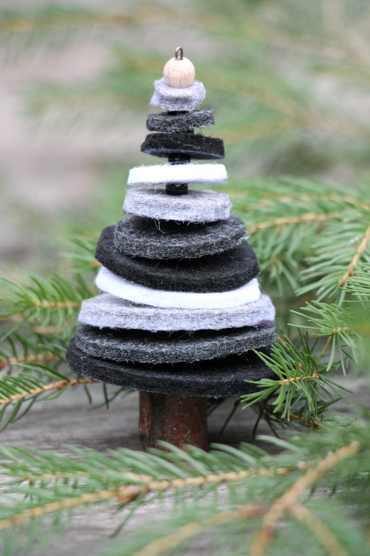 Bastelidee Weihnachten Tannenbaum – Lavendelblog dedans Basteln Weihnachten