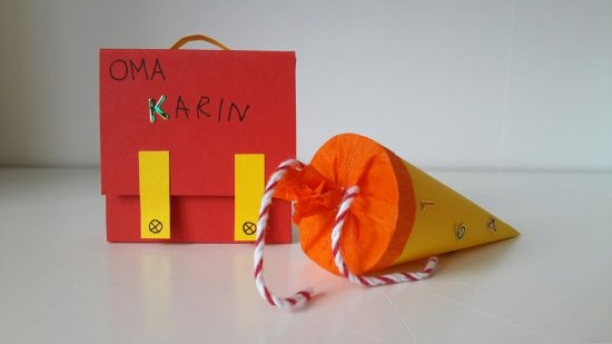 Basteln Für Die Einschulung – Fausba concernant Basteln Mit Erstklässlern