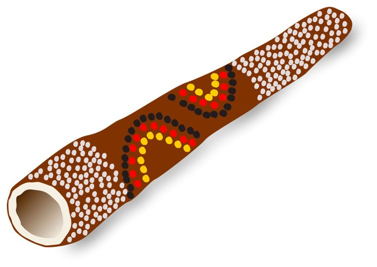 Bild Didgeridoo – Kostenlose Bilder Zum Ausdrucken – Bild pour Musikinstrument Kreuzworträtsel