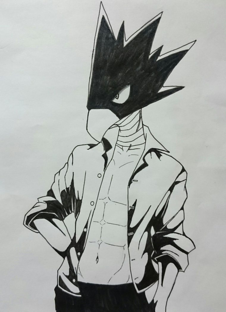Boku No Hero Academia || Fumikage Tokoyami (Dibujo/Drawing destiné Dessin My Hero Academia A Imprimer Boku No Hero Academia || Fumikage Tokoyami (Dibujo/Drawing destiné Dessin My Hero Academia A Imprimer