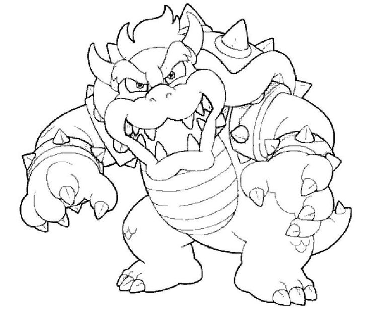 Bowser Jr Coloring Pages Coloring Home | Mario Coloring encequiconcerne Coloriage Bowser Jr