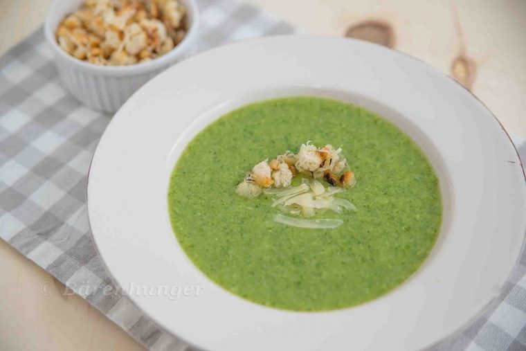 Brokkoli Käse Suppe – Bärenhunger Blog à Brokkoli Kürbis Suppe