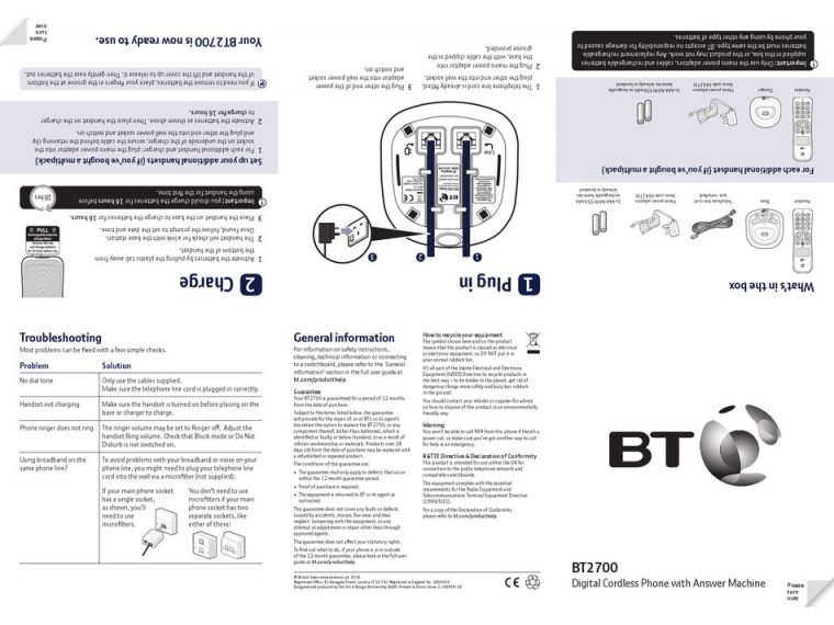bt4600 instruction manual