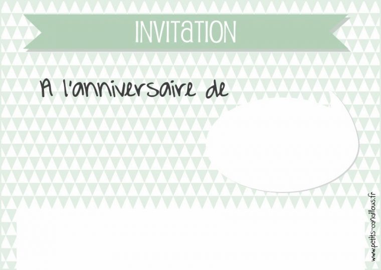 Carte D'Anniversaire Et Invitation À Imprimer pour Invitation Anniversaire À Imprimer Carte D'Anniversaire Et Invitation À Imprimer pour Invitation Anniversaire À Imprimer
