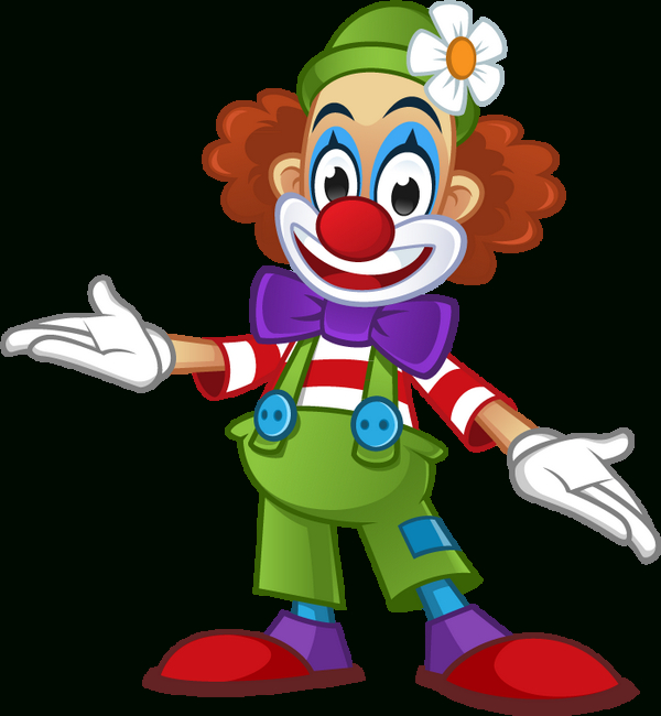 Clown Colored Png Transparent – Dessin Couleur : Clown encequiconcerne Dessin Evoli En Couleur