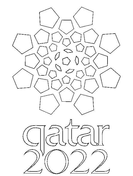 Coloriage Coupe Du Monde De Football 2014 : Logo Qatar 2022 16 encequiconcerne Coupe Du Monde Coloriage