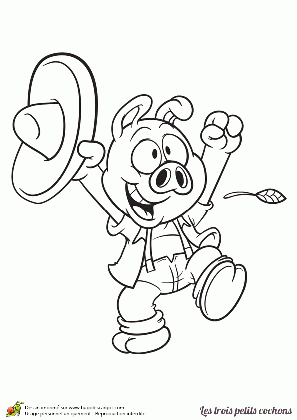 Coloriage De La Victoire Des Trois Petits Cochons Sur Le Loup intérieur Coloriage 3 Petit Cochon Coloriage De La Victoire Des Trois Petits Cochons Sur Le Loup intérieur Coloriage 3 Petit Cochon