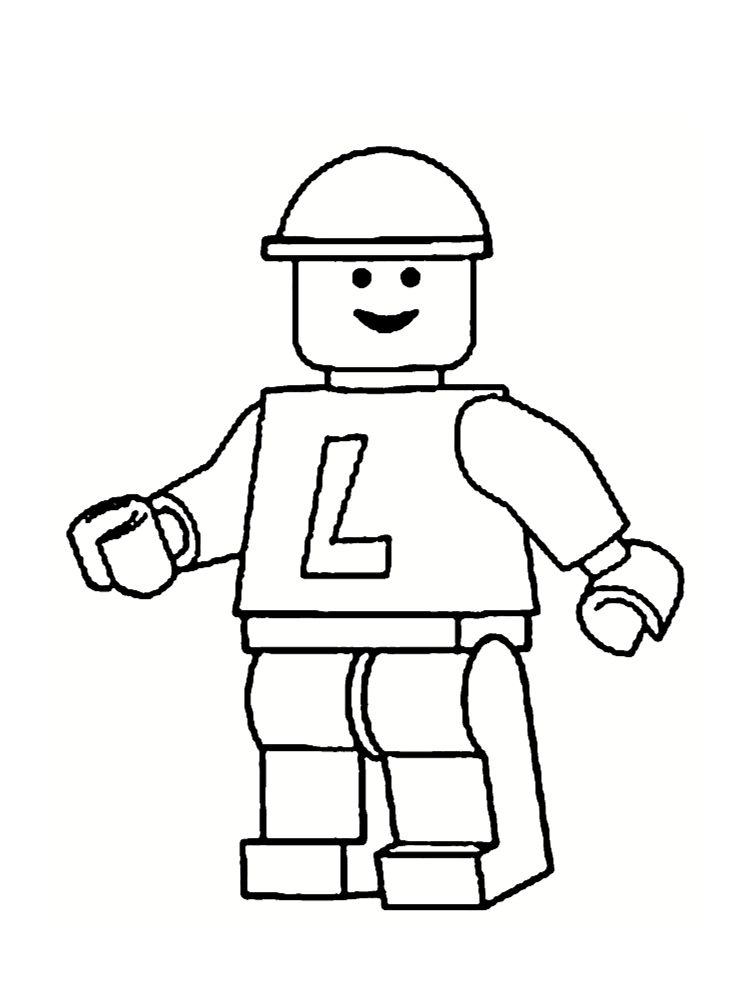 Coloriage Lego : 20 Dessins À Imprimer Gratuitement à Coloriage Lego City