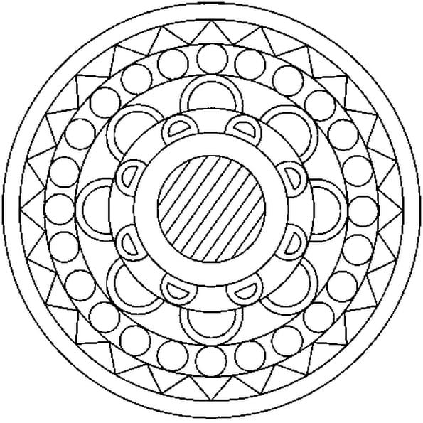 Coloriage Mandala En Ligne Gratuit À Imprimer concernant Mandala Cm2 À Imprimer