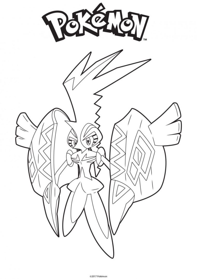 Coloriage Pokemon À Colorier – Dessin À Imprimer | Pokemon encequiconcerne Lougaroc Coloriage