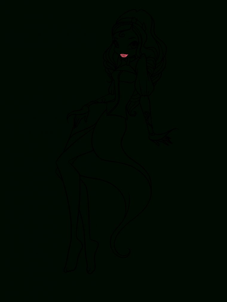 Coloriage Princesse Diaspro Winx À Imprimer Et Colorier dedans Coloriage De Princesse À Imprimer