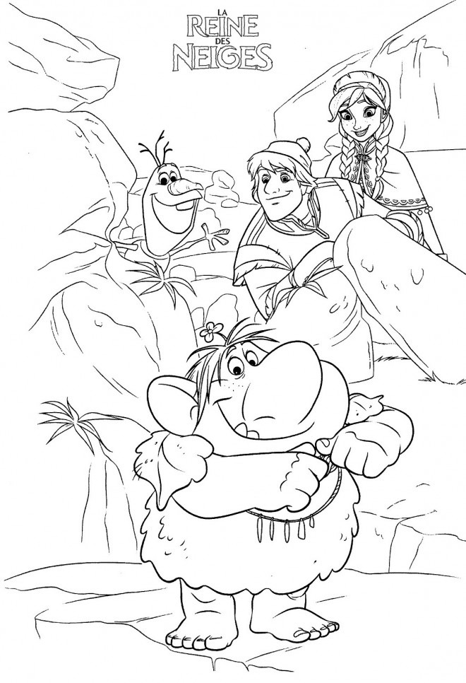 Coloriage Reine Des Neiges En Aventure Dessin Gratuit À encequiconcerne Coloriage Reines Des Neiges À Imprimer