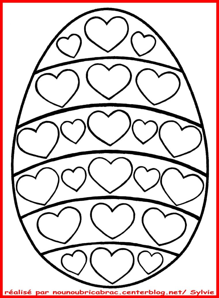 Coloriages Paques – Page 2 encequiconcerne Coloriage De Pâques