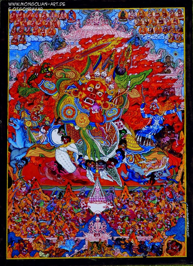 Улаан Сахиус Бэгз Бэгдзэ "Монгол Зураг" (3/81) serapportantà Formen Des Buddhismus Улаан Сахиус Бэгз Бэгдзэ "Монгол Зураг" (3/81) serapportantà Formen Des Buddhismus