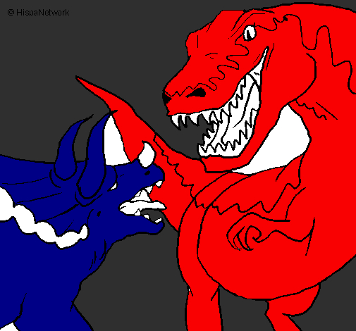 Dessin De Combat De Dinosaures Colorie Par Membre Non intérieur Combat De Dinosaure Dessin De Combat De Dinosaures Colorie Par Membre Non intérieur Combat De Dinosaure