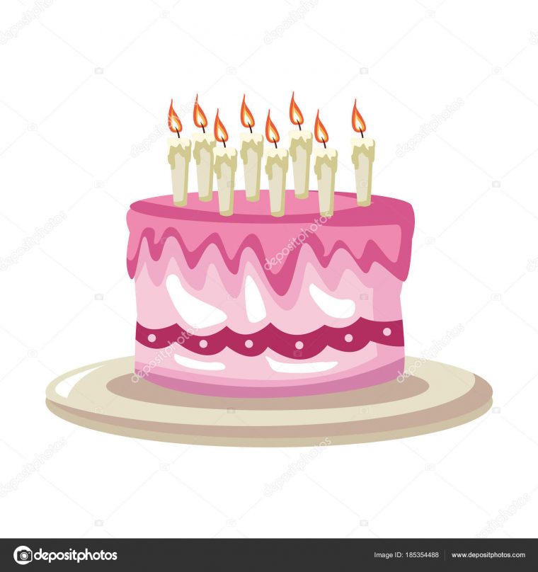 Dessin Gâteau Anniversaire — Image Vectorielle Jemastock intérieur Dessin D Anniversaire Dessin Gâteau Anniversaire — Image Vectorielle Jemastock intérieur Dessin D Anniversaire