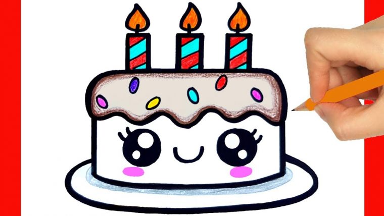 Dessin Gateau Anniversaire Kawaii destiné Dessin D Anniversaire Dessin Gateau Anniversaire Kawaii destiné Dessin D Anniversaire