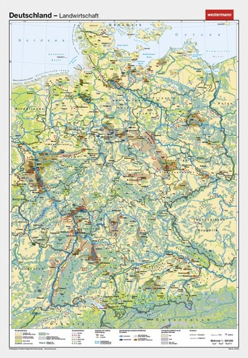 Deutschland – Landwirtschaft, 5601420 • Geographie à Geographie Deutschland Lernen