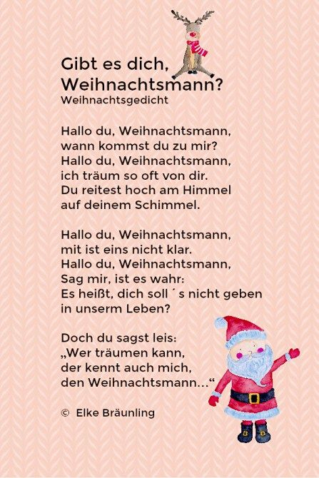 Die Besten 25+ Weihnachtsgedicht Kinder Ideen Auf pour Weihnachtsgedicht Kinder
