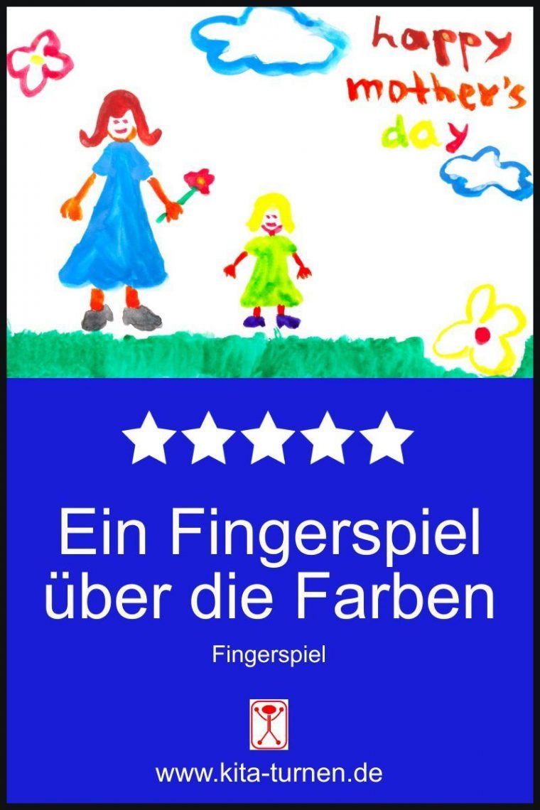 Ein Fingerspiel Über Die Farben – Fingerspiel | Projekt concernant Projekt Farben Kita