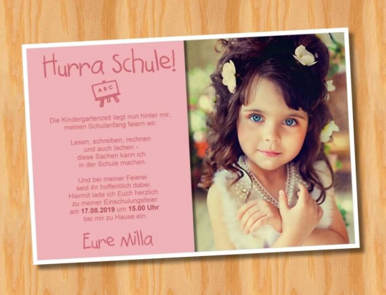 Einladungskarten Einschulung à Einladungskarten Einschulung