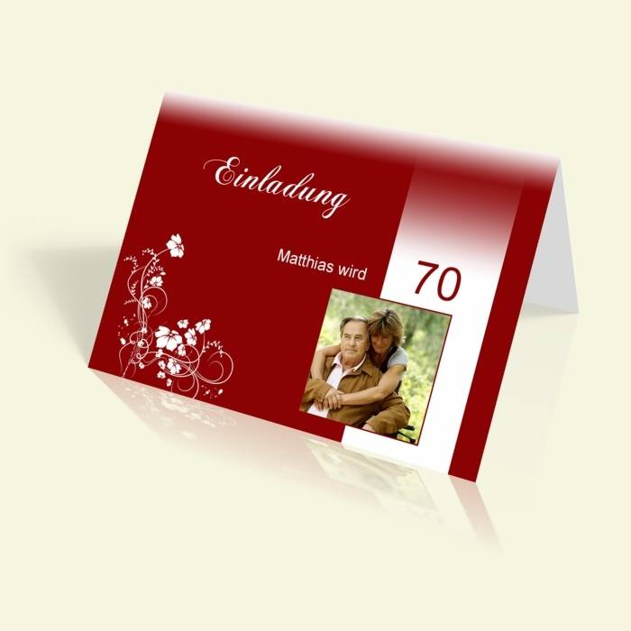 Einladungskarten Zum 70. Geburtstag Einladung Selbst pour Vorschläge Für Geburtstagseinladungen