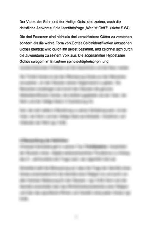 Erklären Des Begriffes ´Trinität´ Nach Christoph Schwöbel encequiconcerne Trinität Definition