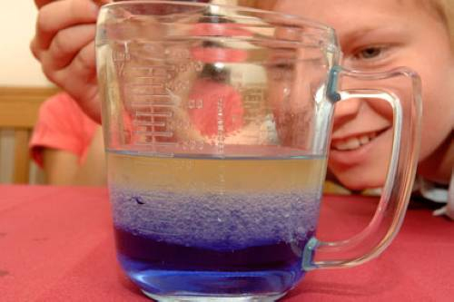 Experiment Für Kinder – Experimente Mit Wasser: Das Blaue encequiconcerne Wasser Experimente Mit Kindern