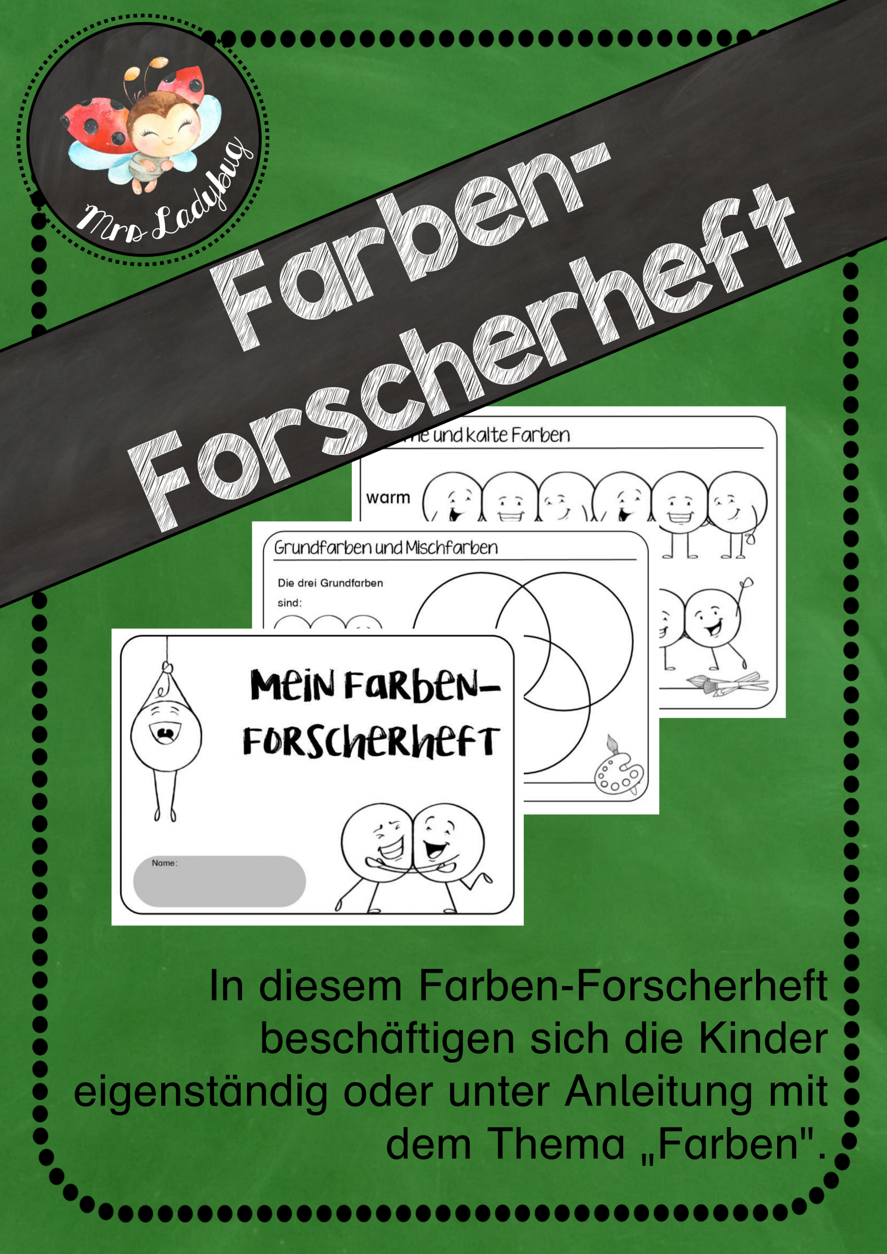 Farbenlehre - Farben-Forscherheft - Unterrichtsmaterial In avec Was Sind Kalte Farben
