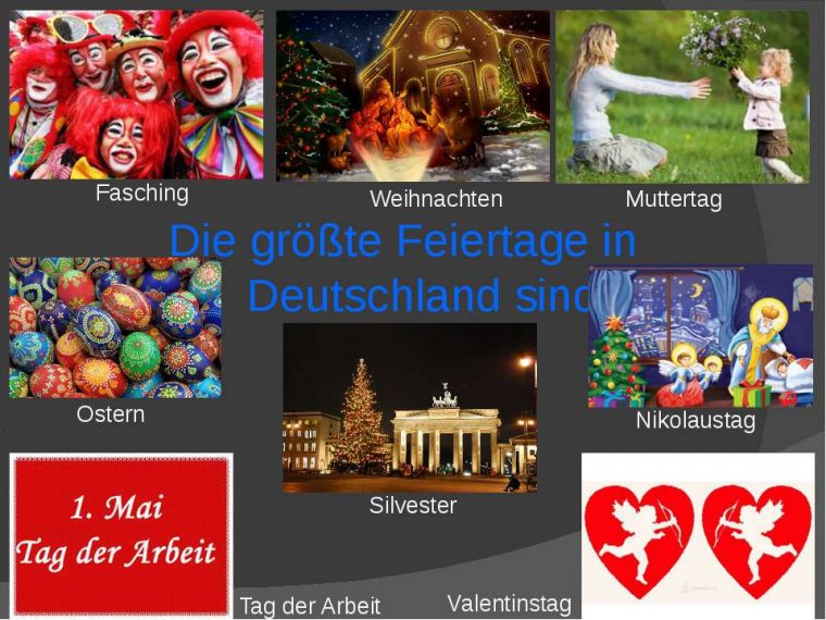 "Feste Und Feiertage In Deutschland" – Презентація З pour Feste Und Feiertage Buddhismus
