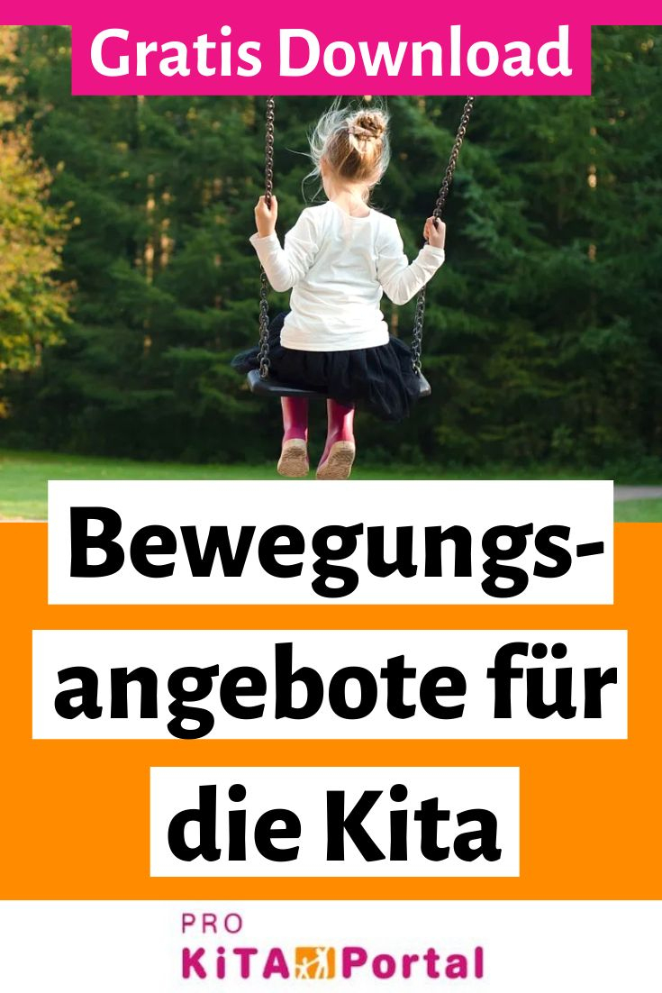 Gratis Download: Bewegungsangebote Für Die Kita | Kinder destiné Bewegungsangebote Kindergarten