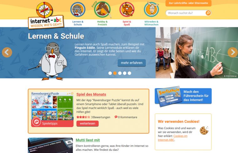 Gute Internetseiten Und Apps Für Kinder – Klicksafe.de encequiconcerne Kinderseiten Internet