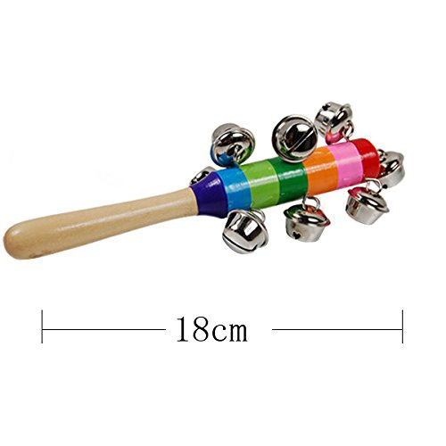 Holz Rasseln,Netspower Kinder Baby Spielzeug Xylophon avec Musikinstrument Kreuzworträtsel