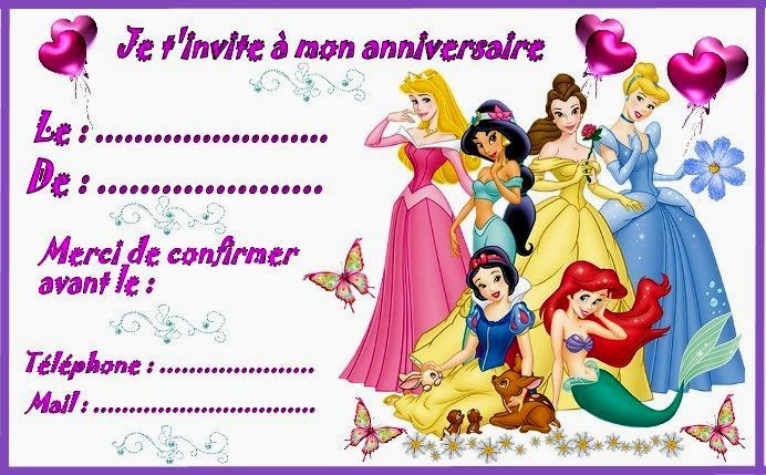 Incroyable Carte D'Anniversaire Princesse Disney À pour Invitation Anniversaire Fille Gratuite À Imprimer Incroyable Carte D'Anniversaire Princesse Disney À pour Invitation Anniversaire Fille Gratuite À Imprimer