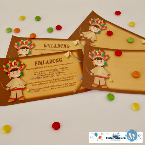 Indianer Kindergeburtstag pour Indianer Kindergeburtstag