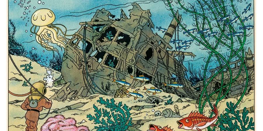 La Licorne De Tintin Livre Ses Secrets - Dh Les Sports+ tout Coloriage Tintin Et Le Secret De La Licorne À Imprimer