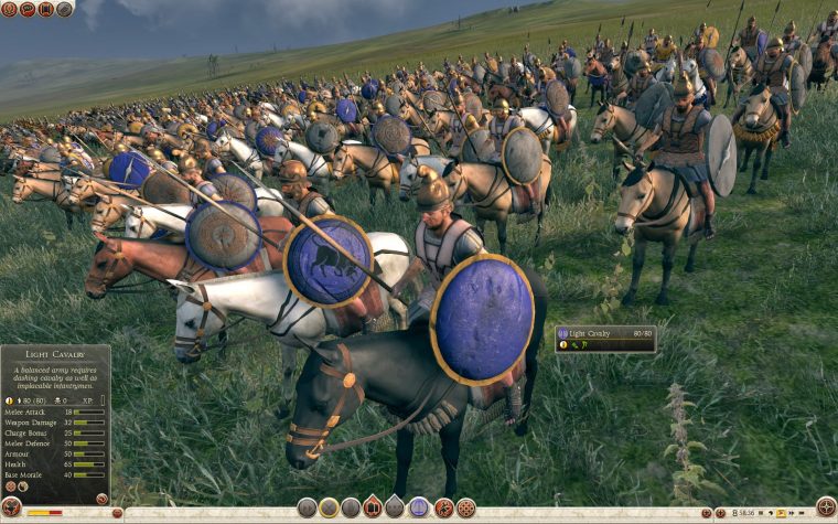 Leichte Kavallerie – Ägypten – Total War: Rome Ii – Royal avec Unterhaltskosten Pferd