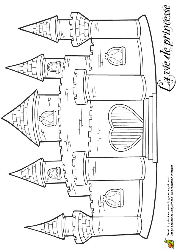 Les 108 Meilleures Images Du Tableau Coloriage De pour Coloriage Chateau Princesse Disney