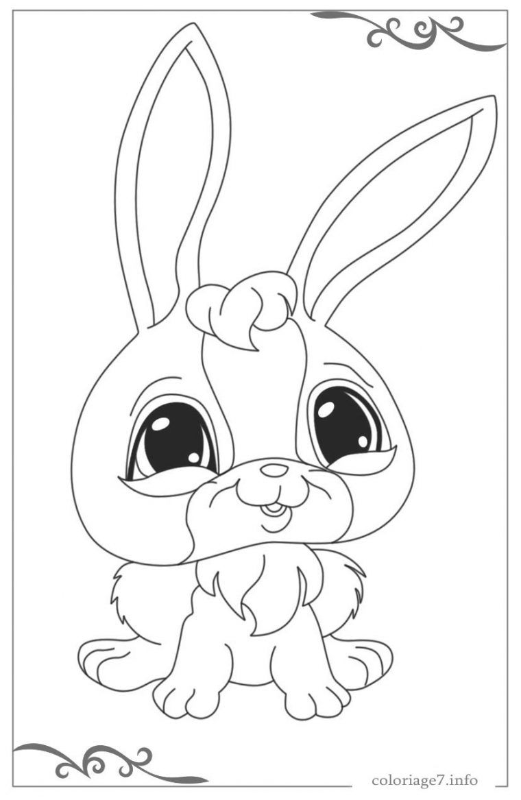 Littlest Pet Shop Coloriages Pour Les Filles A Imprimer dedans Dessin A Imprimer Pet Shop