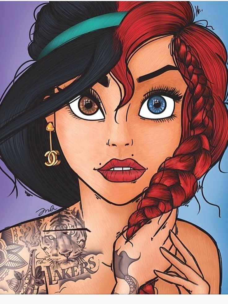 Lopes Margueritte | Princesse Punk, Uage De Princesse à Dessin De Disney