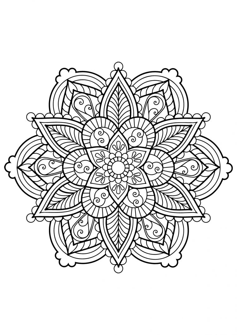 Mandala Livre Gratuit 28 – Mandalas – Coloriages concernant Mandala Pour Adulte Mandala Livre Gratuit 28 – Mandalas – Coloriages concernant Mandala Pour Adulte