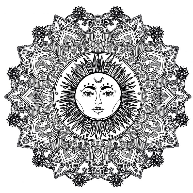Mandala Sun 123Rf – M&Alas Adult Coloring Pages tout Mandala Pour Adulte Mandala Sun 123Rf – M&Alas Adult Coloring Pages tout Mandala Pour Adulte