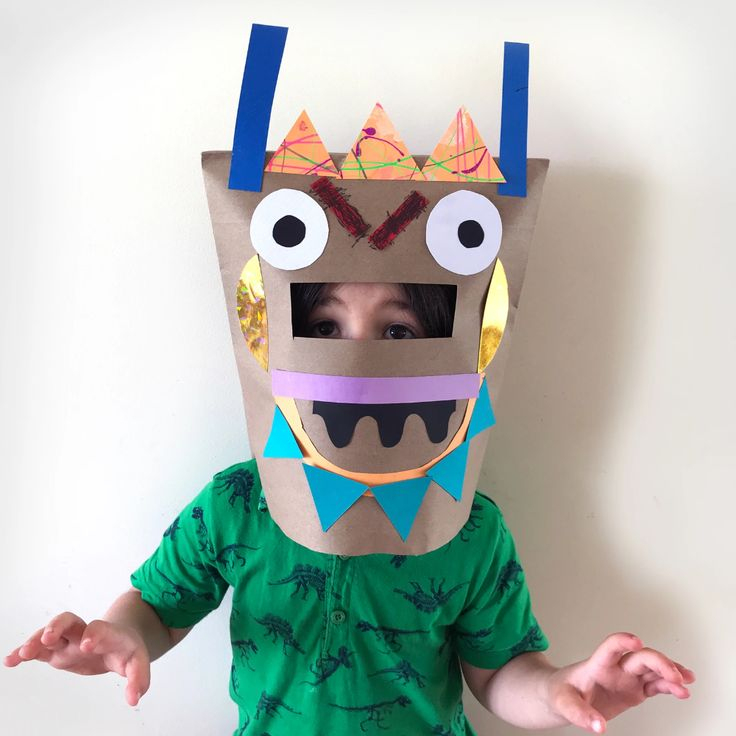 Monster Masks – Mini Mad Things | Bastelideen Kinder pour Masken Zum Selber Bemalen