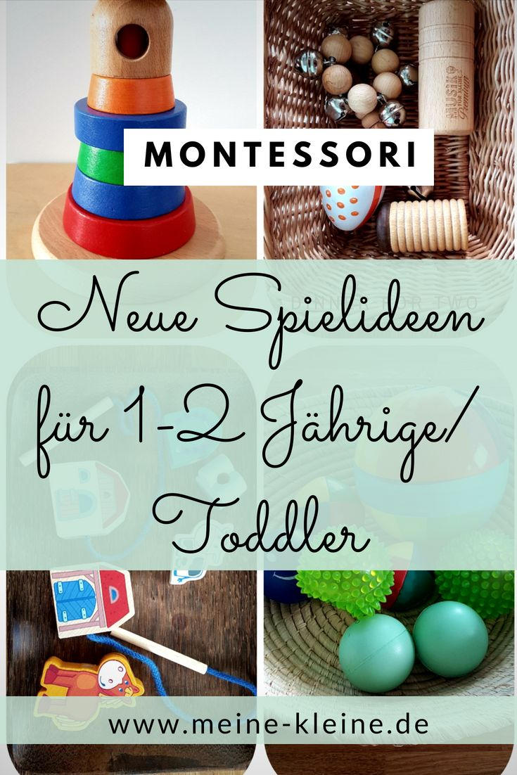 Montessori * Neue Spielideen Für Aktive 1-2 Jährige tout Spielideen Für Kinder